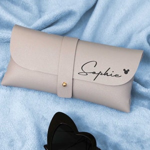 Personalised mouse glasses case, Personalised sunglass case