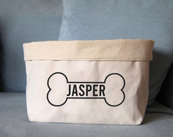 Gepersonaliseerde hondenopberger, gepersonaliseerd hondencadeau, cadeau hondeneigenaar, gepersonaliseerde hondenopberger