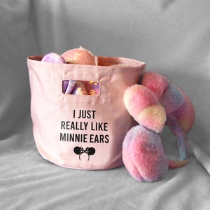 I just really like Minnie ears basket, Minnie ears storage, Minnie ears travel, Mouse ears storage, Mouse ears bag, Minnie ears wall