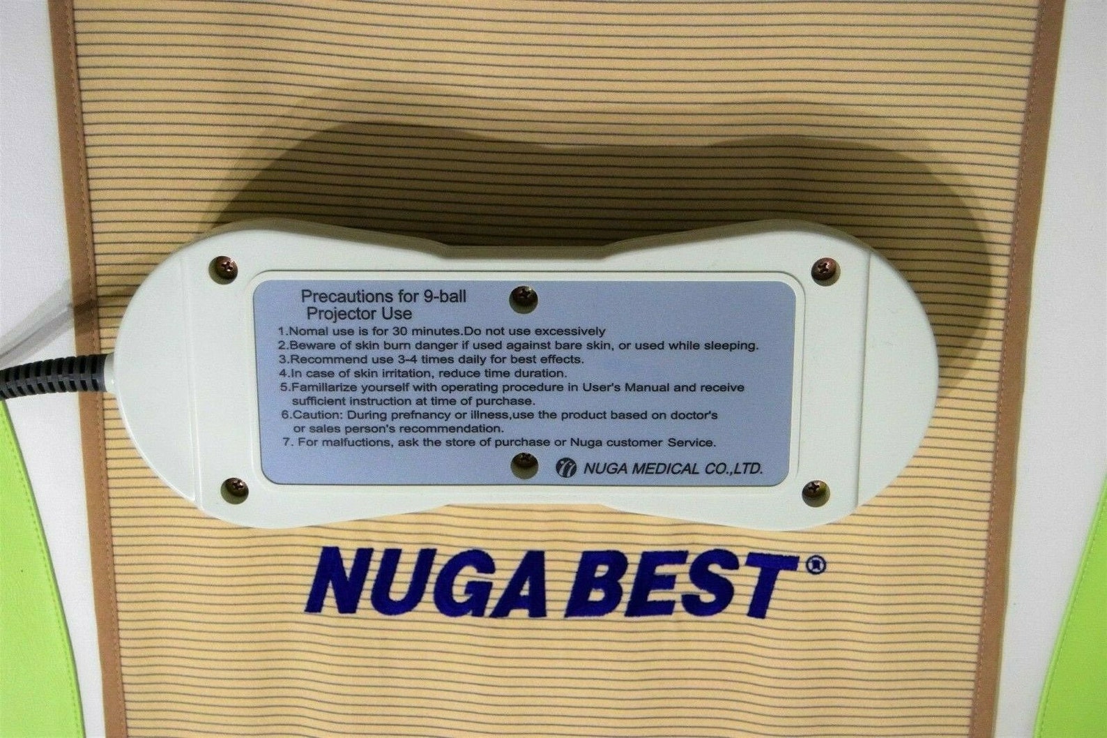 NUGA BEST NM 5000 gm Therapeutic Massage Bed With 9 Balls Jade Etsy