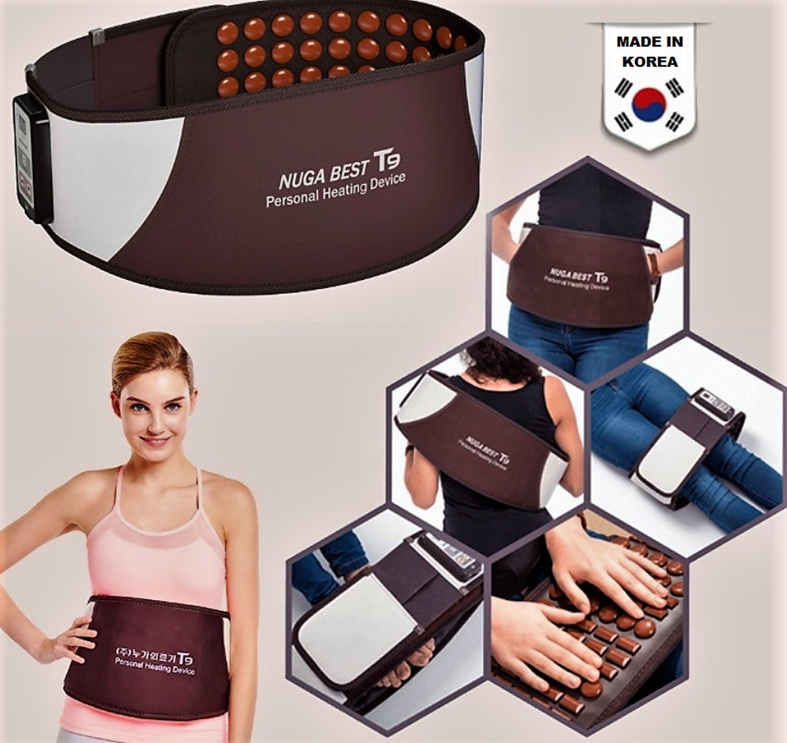 Nuga Best NEW T9 Multi Functional Thermal Therapy Belt Etsy