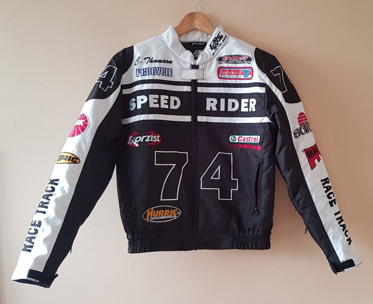 【HI FI FNK】Racing Leather Jumper FREEJUMP Oficerki skórzane FOXY / 640319