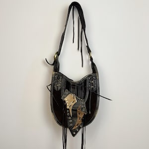 Grunge Leather Bag - Etsy