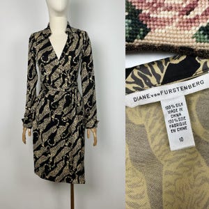 Diane von furstenberg silk wrap dress - Etsy 日本