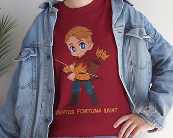 Hans Capon Tee:Fun Gift , Casual Wear, Unique T-Shirt, Cartoon Style Gift.