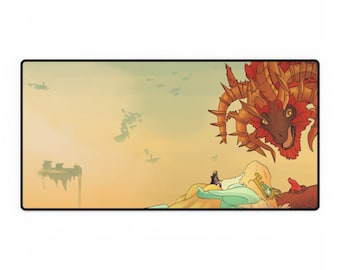 Copy of LoZTotK End Fight  Desk Mats for Gaming, Work & Home Office