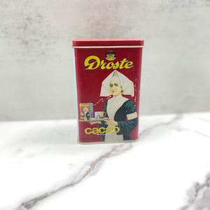 Vintage Dutch Droste tin | Made by Haarlem (Holland) | 1980s