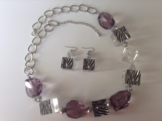 Big Modernist Zebra Lucite/Acrylic & Eloxal Alumi… - image 7