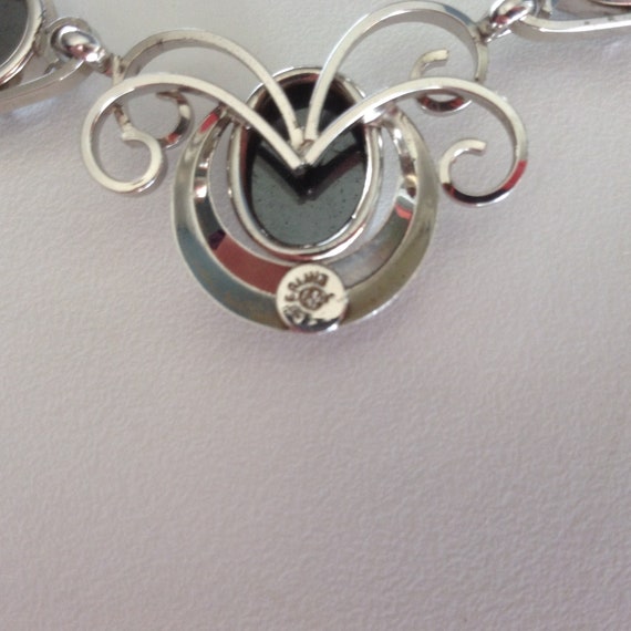 Uncas Curtis Creations Vintage Sterling Necklace,… - image 6