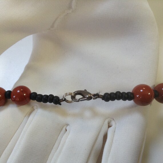 Old African King/Carnelian Beads Necklace - True … - image 4