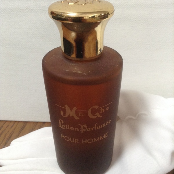 RARE Mr. GHE by Nettie Rosenstein - 60's Vintage Men's Lotion Parfumee