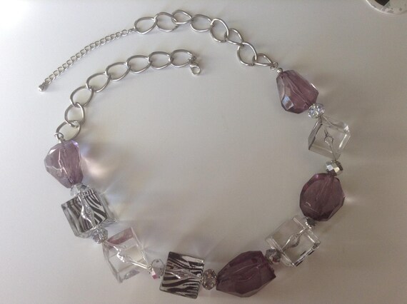 Big Modernist Zebra Lucite/Acrylic & Eloxal Alumi… - image 6