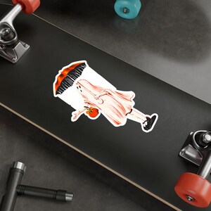 Looks Like Rain  Sticker #1 / Decal / Laptop / Skateboard / Ghost / Halloween