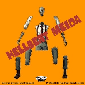 Halloween Paper People / Horror / Puppen / Stop-Motion / Animation / Papierpuppen / Digital download