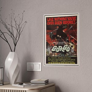 Gorgo 1961 Glossy Poster