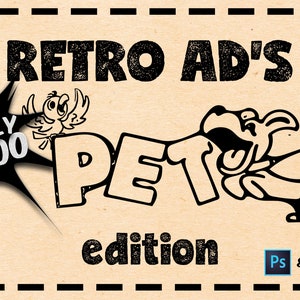50er Jahre Werbegrafik "Pet Edition"