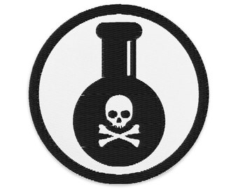 Embroidered patch Poison