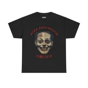 Halloween Dead Dolls Society T-shirt #8 by Hellbent Media Unisex Heavy Cotton Tee