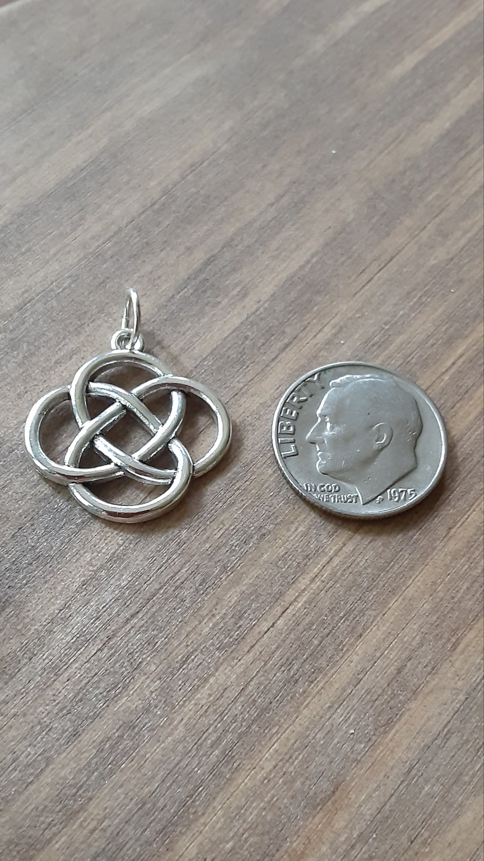 Our Lady of Knock Necklace/celtic Knot/irish Blessing/blessed Etsy