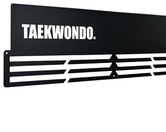 Taekwondo - Customized Steel Medal Holder For Athletes - Medal wall Organizer!