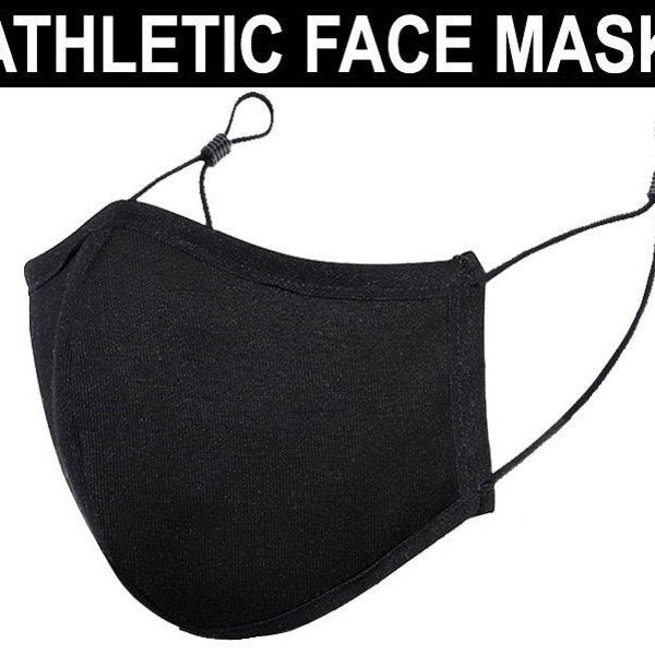 Athletic Face Mask Etsy