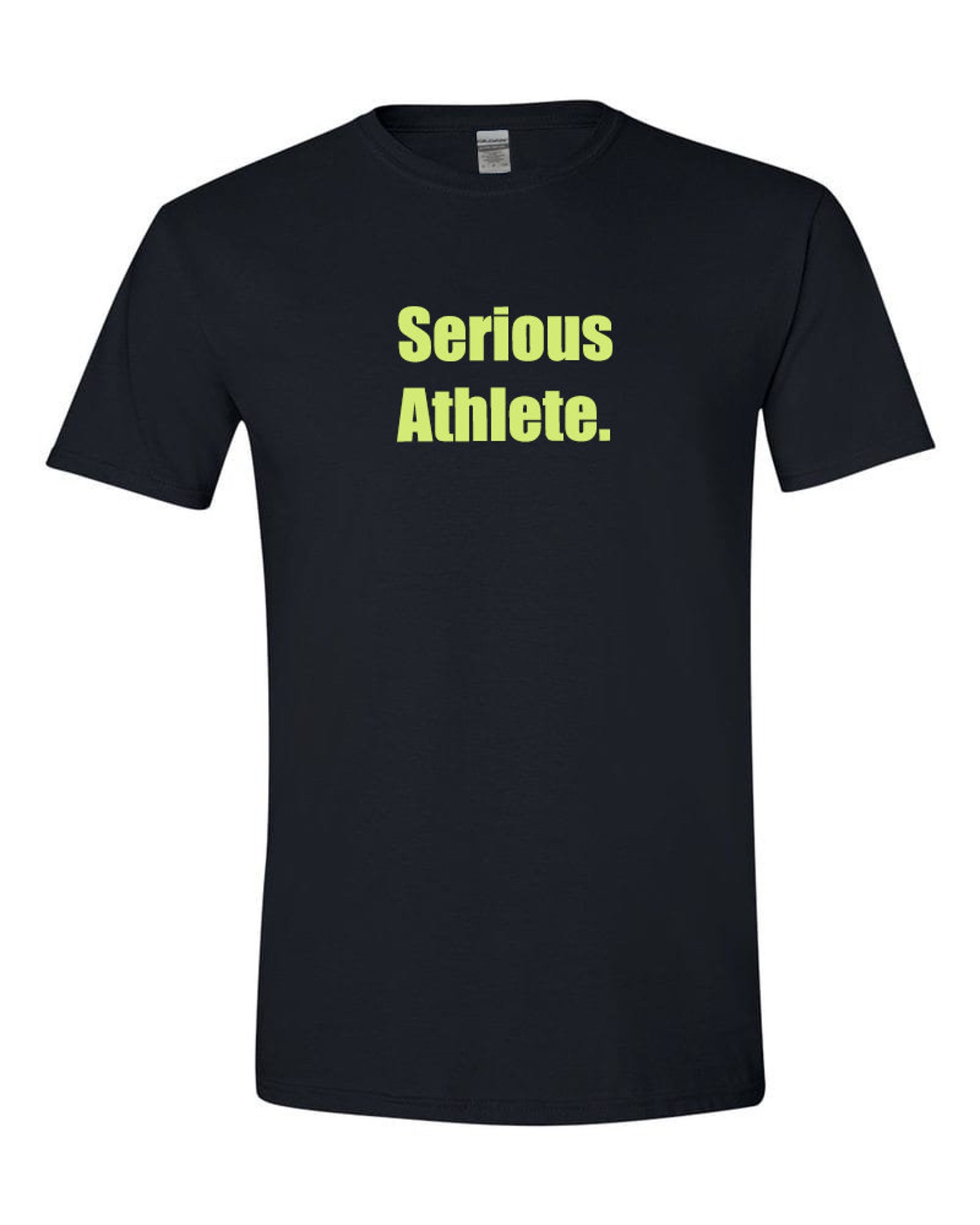 Sports Tshirt Serious Athlete great Gift Item Etsy UK