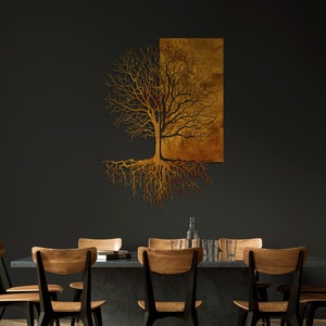 Metal Wall Decor, Tree of Life - wall art, Corten tree, Metal Tree Silhouette, living room, Decoration, Gift decor, Metal art