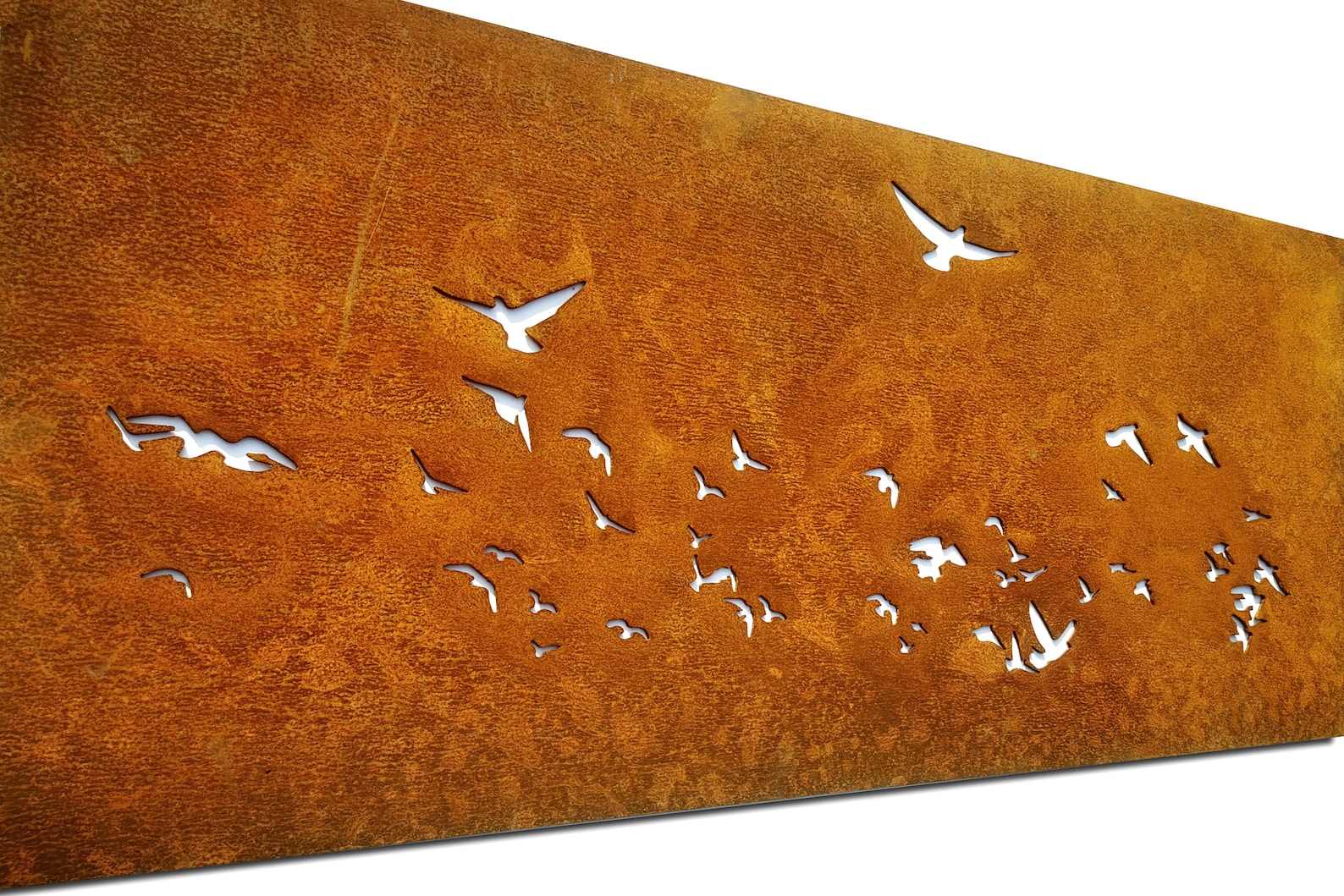Metal Wall Art Birds Flock of Birds Wall Decor Art Deco Etsy