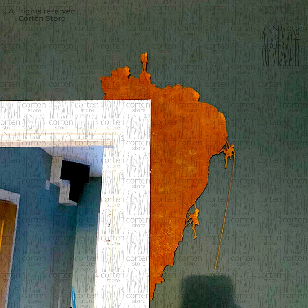 Scalatori in metallo parete in metallo Decorazione porta in