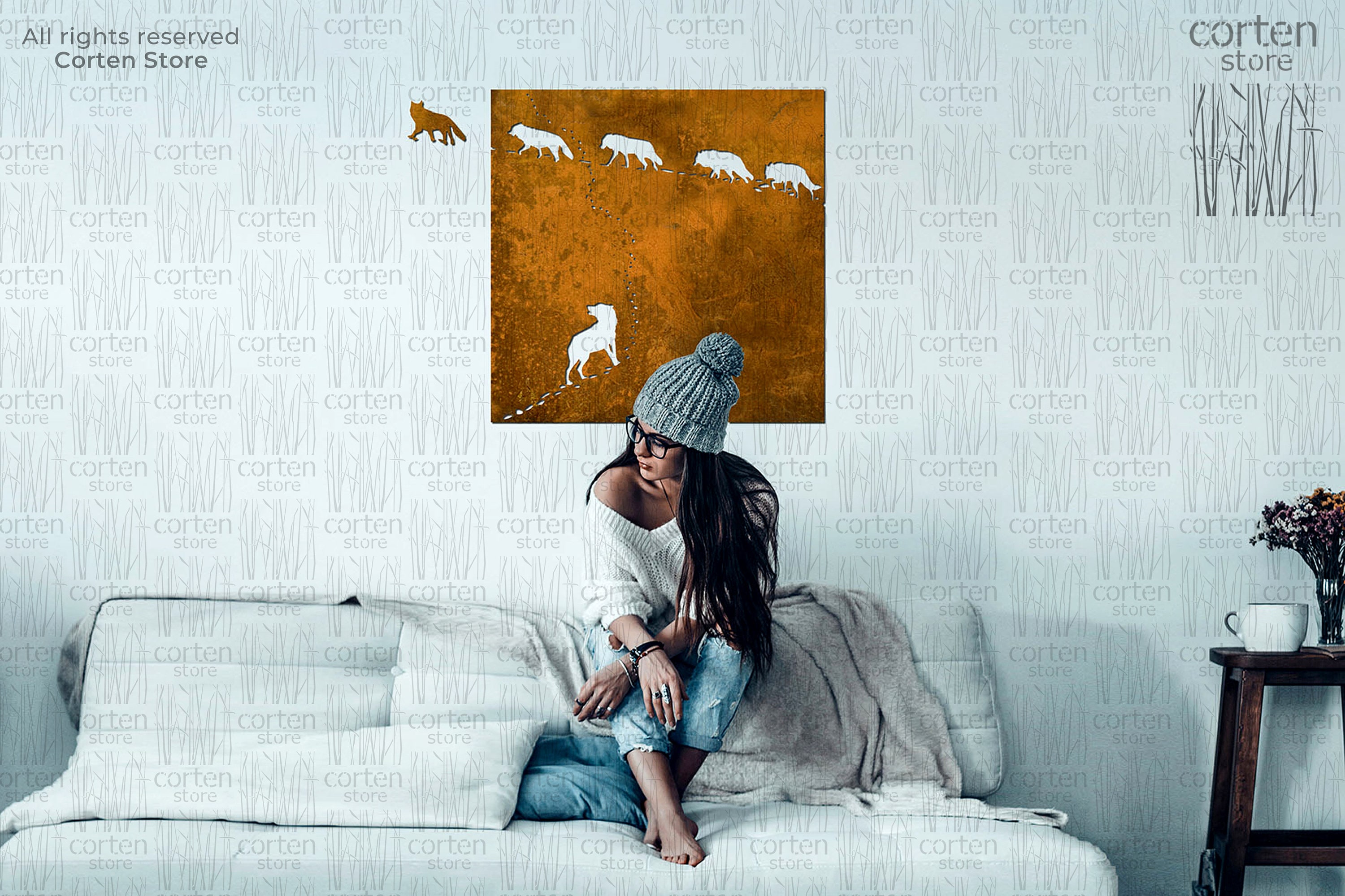 Wolfsrudel Wanddeko. Corten Wandkunst. Corten Wölfe. Wölfe Metall  Wandkunst. Metal wall art. Wölfe im Rudel Deko - Etsy Österreich, image size:3000x1999