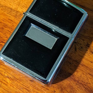 Zippo engravable lighter