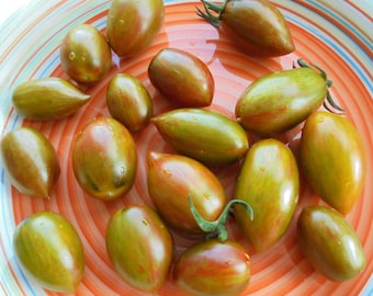 BRAD'S ATOMIC DRIVE Tomatenzaden, kleurrijke gestreepte heirloom extra zoete tomaten, zeldzame zaden, 15 zaden