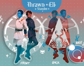 Thrawn + Eli Acrylic Standee