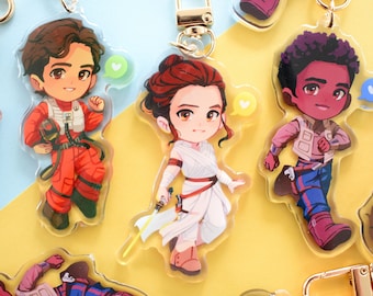 Sequel Trio Acrylic Charms