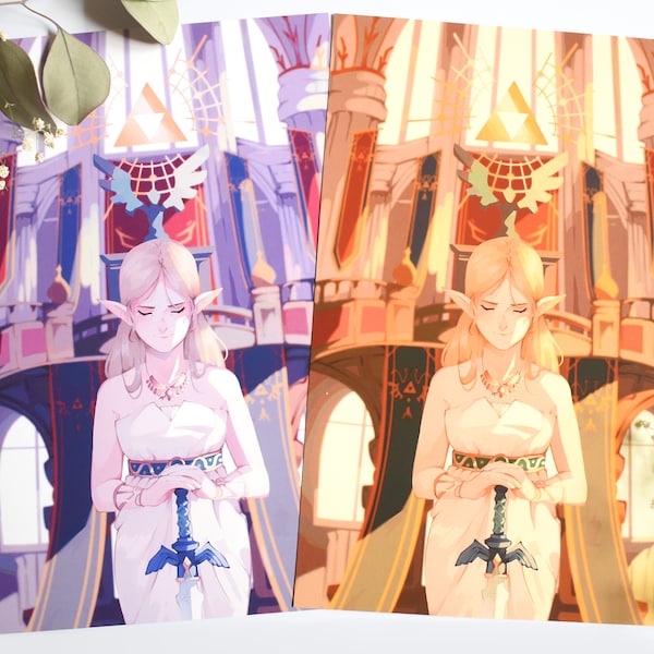 Silent Princess Art Print