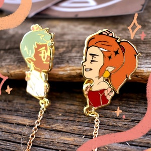 Eda & Raine Enamel Collar Pins