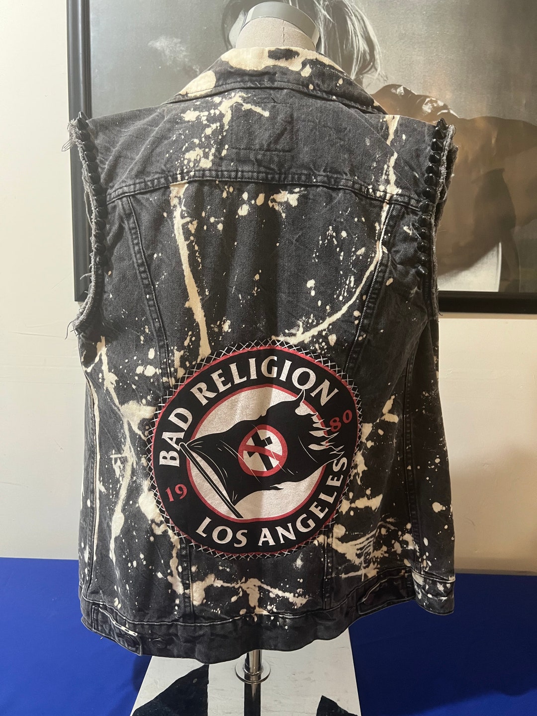 Bad Religion Punk Rock Vest - Etsy