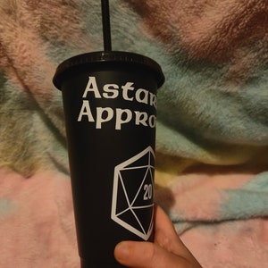 Astarion Approves Baldurs Gate Tumbler Cup image 1