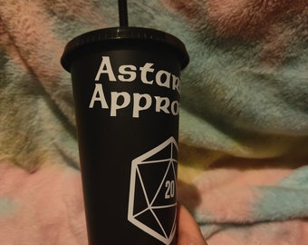 Astarion Approves Baldurs Gate Tumbler Cup