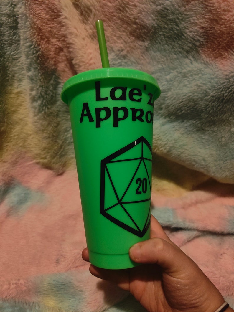 Lae'zel Approves Baldurs Gate Tumbler Cup image 3