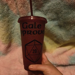 Gale Approves Baldurs Gate Tumbler Cup image 1