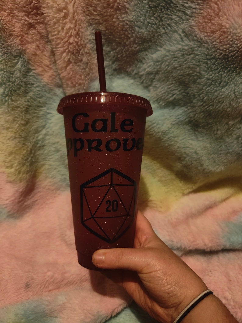 Gale Approves Baldurs Gate Tumbler Cup image 1