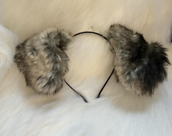 Wolf pup Floppy Puppy Ears For Cosplay Fashion Furry Festival