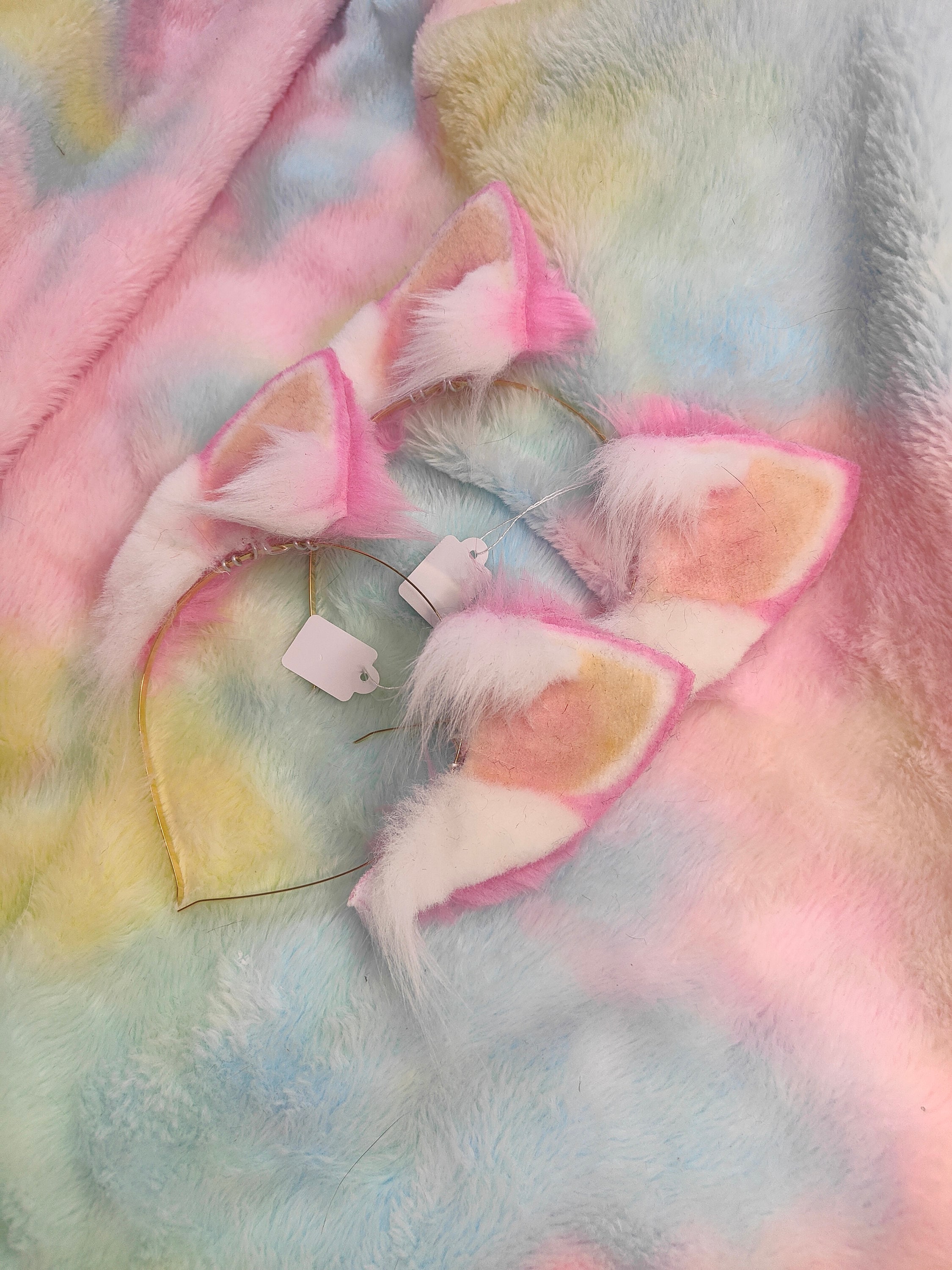 Pink Cat Ears Made To Order