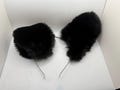 Black Puppy Ears For Cosplay Fashion Furry Festival