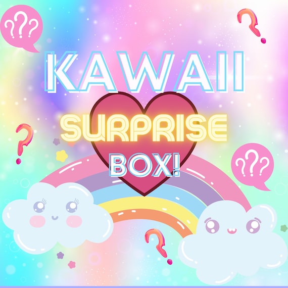 Kawaii Jewelry Gift Set - Anime Jewelry Surprise Box Yami Kawaii Gift Package Jewelry Yume Kawaii Anime