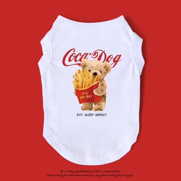 COCADOG Honeybear Luxury Comfy Dog Clothes