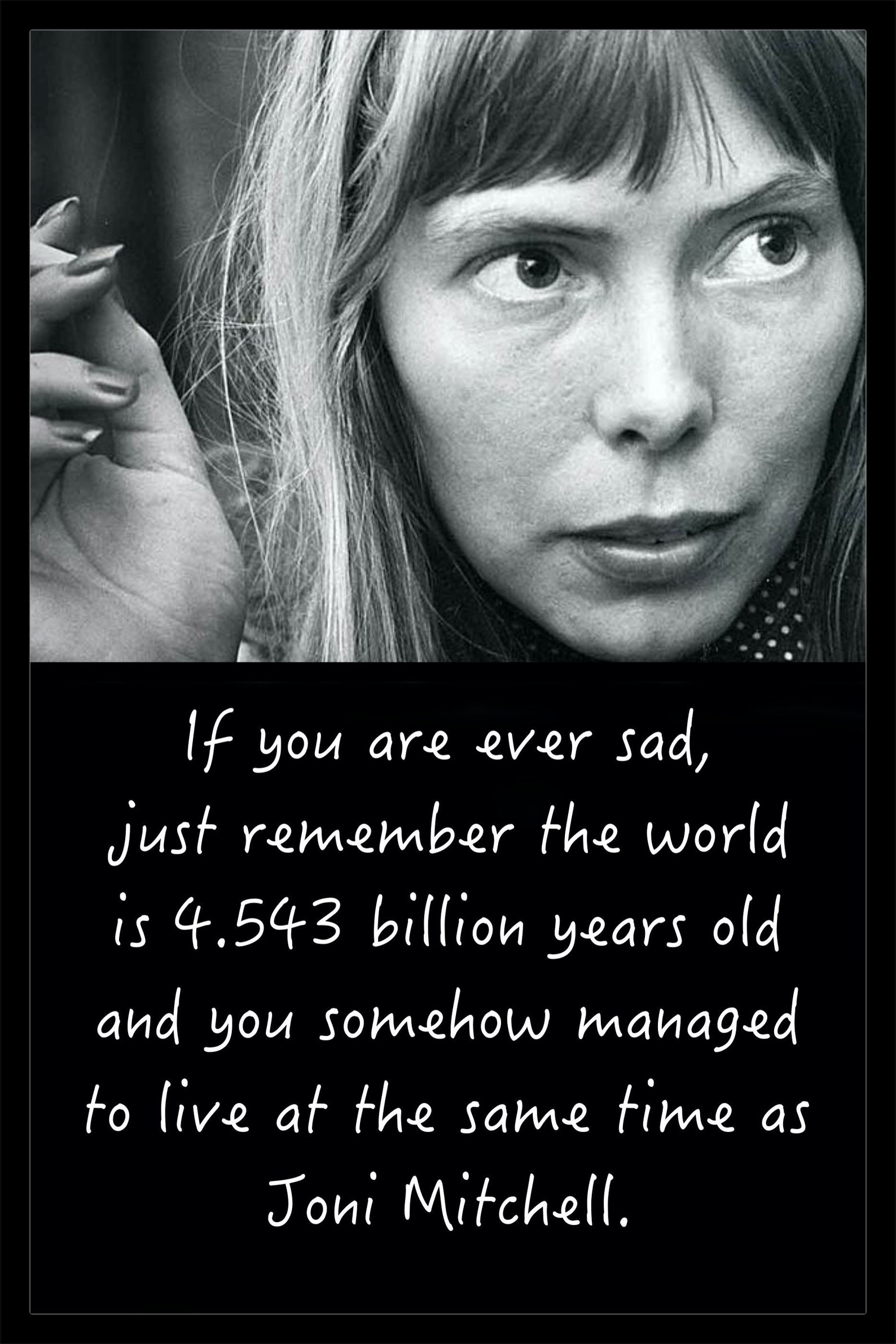 Joni Mitchell Quote Card | Etsy