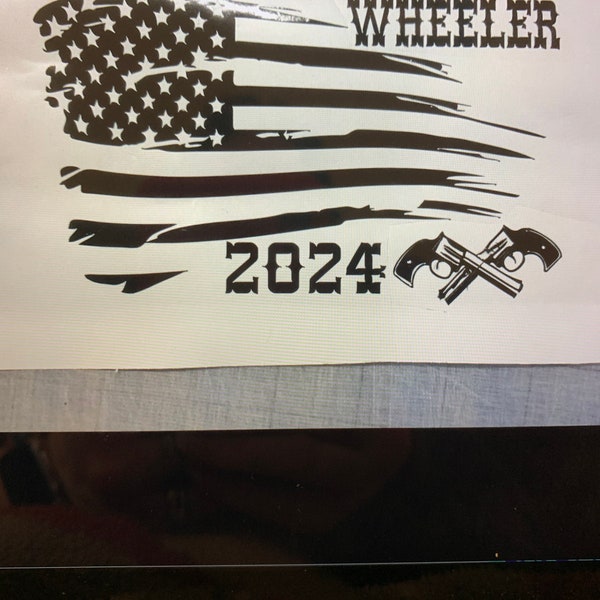 Yellowstone 2024 Dutton Wheeler 2024 vinyl decal sticker car truck van. Dutton Wheeler Family