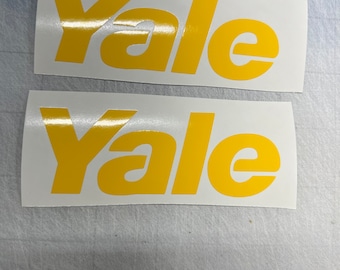 Yale and Veracitor 50 forklift decal kit
